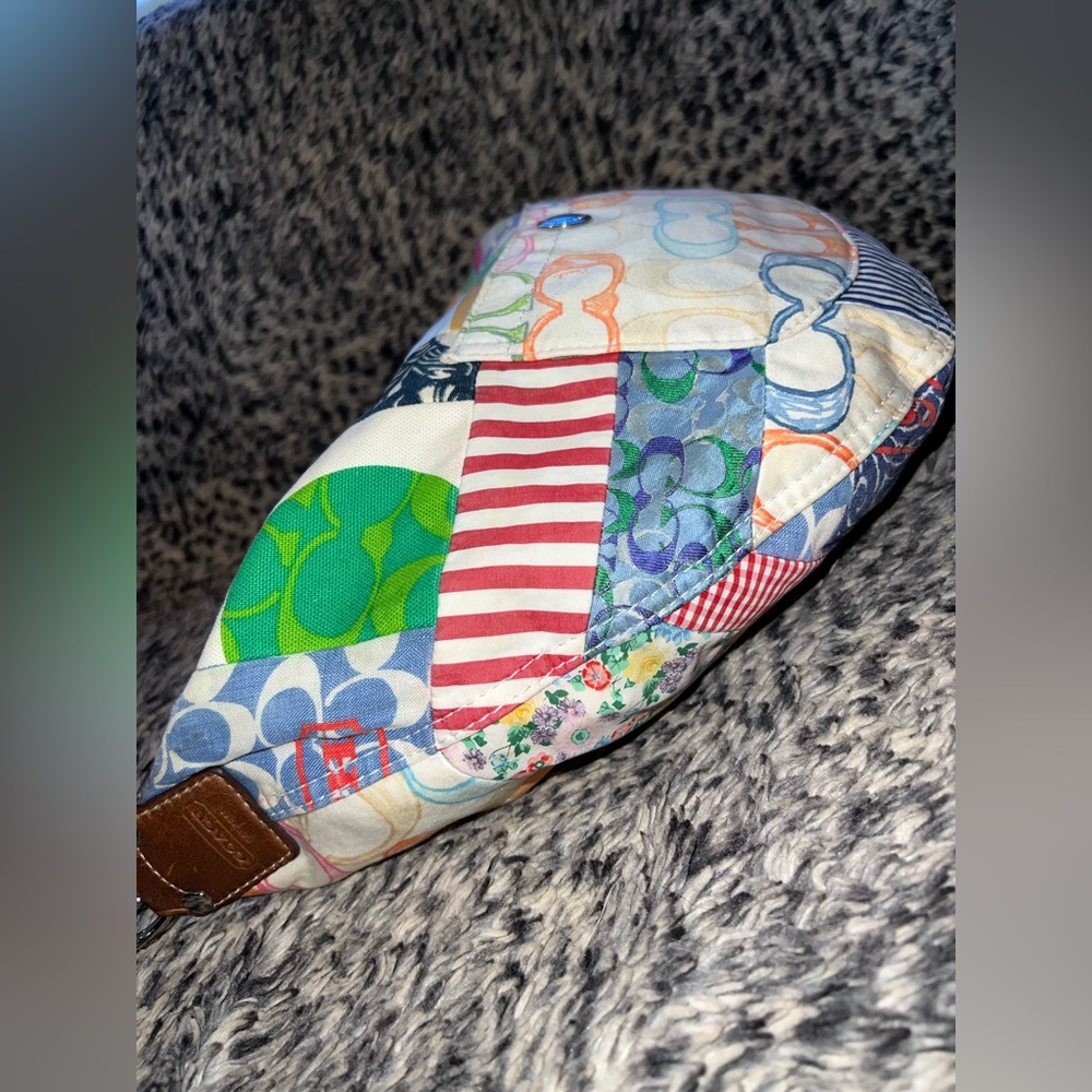 Beautiful Coach Patchwork Shoulder Bag - image 5